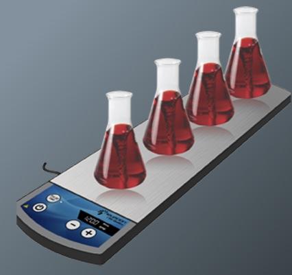 BenchMate MS4 Magnetic Stirrer (4 position) (with power supply)
